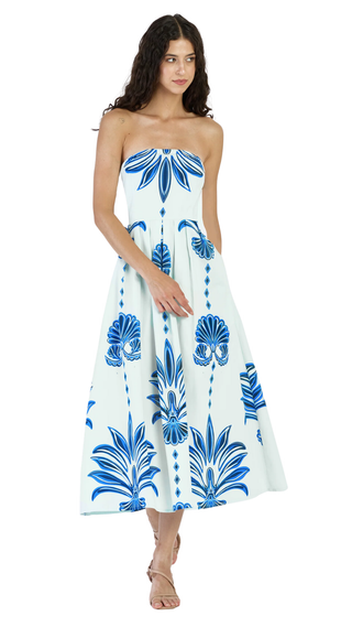 Rory Dress - Palm Springs Navy