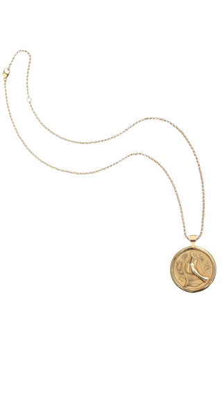 PEACE JW Original Pendant Coin - 16-18" Classic Rolo Chain