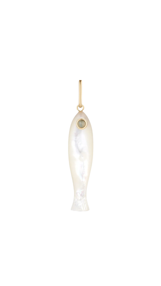 Fortuna Mother Of Pearl Fish Charm