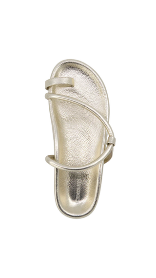Zina - Gold Leather