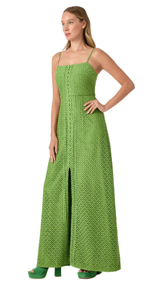 Akumi Dress - Sogen Green