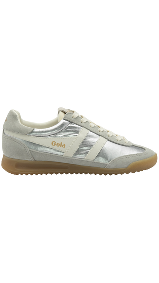 Firefly Metallic Sneakers - Silver/Off White