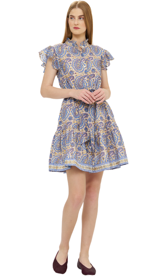 Ruffle Collar Button Mini - Izmir