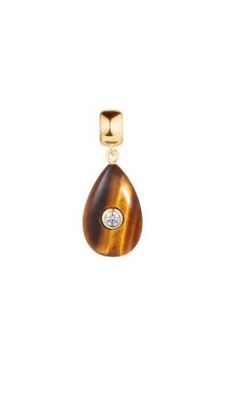 Bardot Tiger's Eye Bail Charm