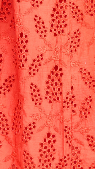Santanyi Tank In Chili Hyacinth Eyelet