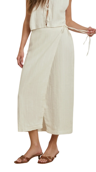 The Invisible String Skirt, Cream