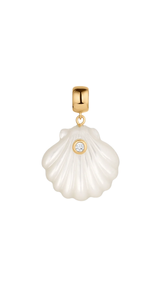 Coquille Mother of Pearl Bail Charm