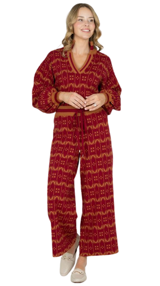 Teddy Crop Trouser, Santa Maria