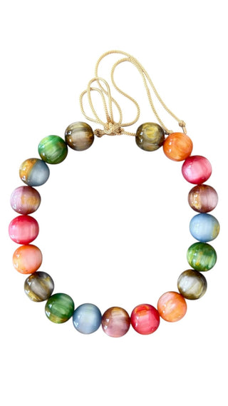 Chunky Beaded Necklace - Vermont