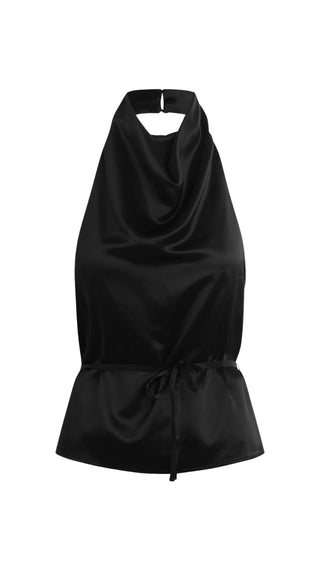 The Ladies Night Top Black