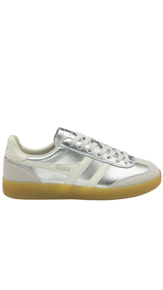 Viper Metallic Sneakers - Silver/Off White/Gum