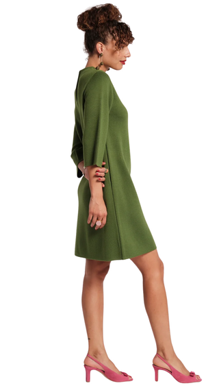 Annie Dress Heirloom Floral, Green/Multi