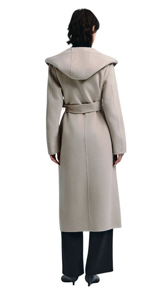 Lesley Coat - Taupe Grey