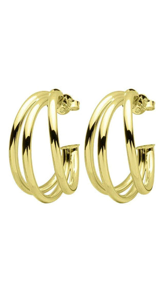 Claire Triple Hoops