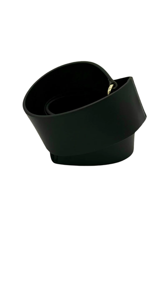 Black Leather Belt Band