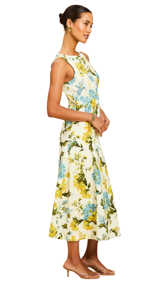 Santiago Convertible Midi Skirt - Aegean Blooms