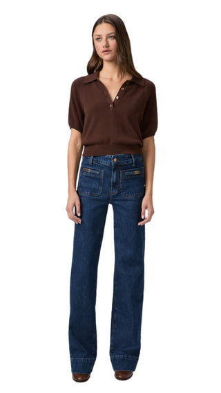 Sasha 32" Wide Leg Jean - Enfield