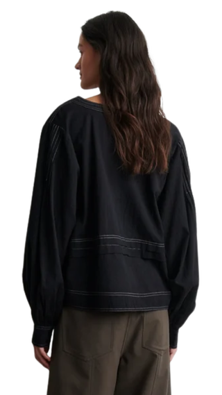 Livena Blouse, Black