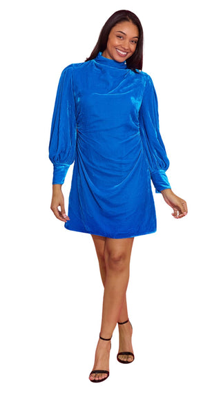 Gloria Dress - Sapphire