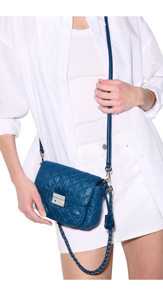 French Blue Small Crosby Lock Crossbody