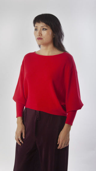 Yuzu Top - Scarlet