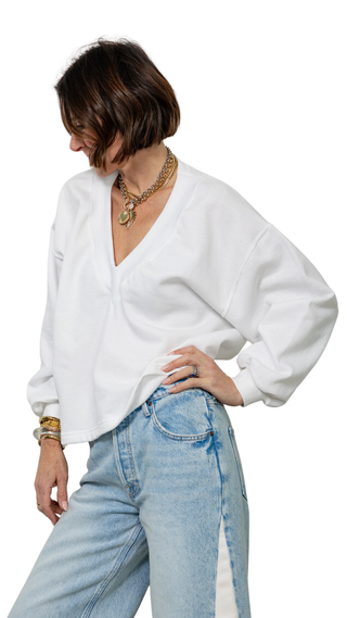 Tucker Sweatshirt - White