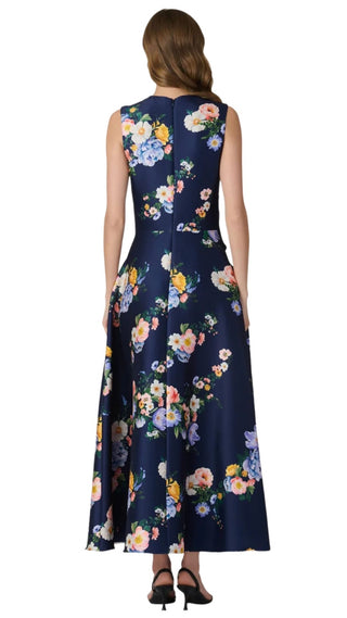 Marie Dress Navy Multi