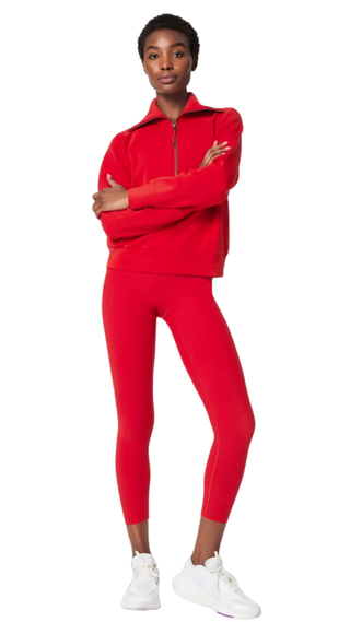 Airessentials Half Zip, Spanx Red