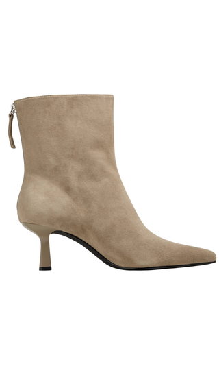 Hudson Boot- Taupe Suede