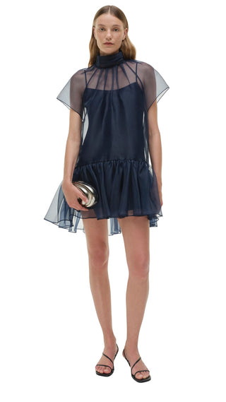 Beaux Tiered Mini Dress